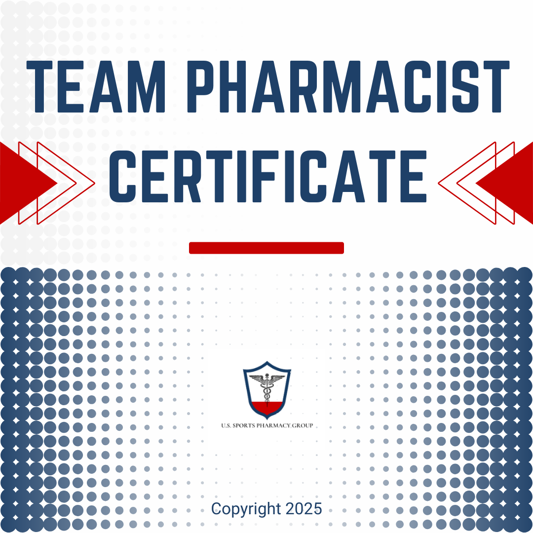 Logo of Team Pharmacist Certificate